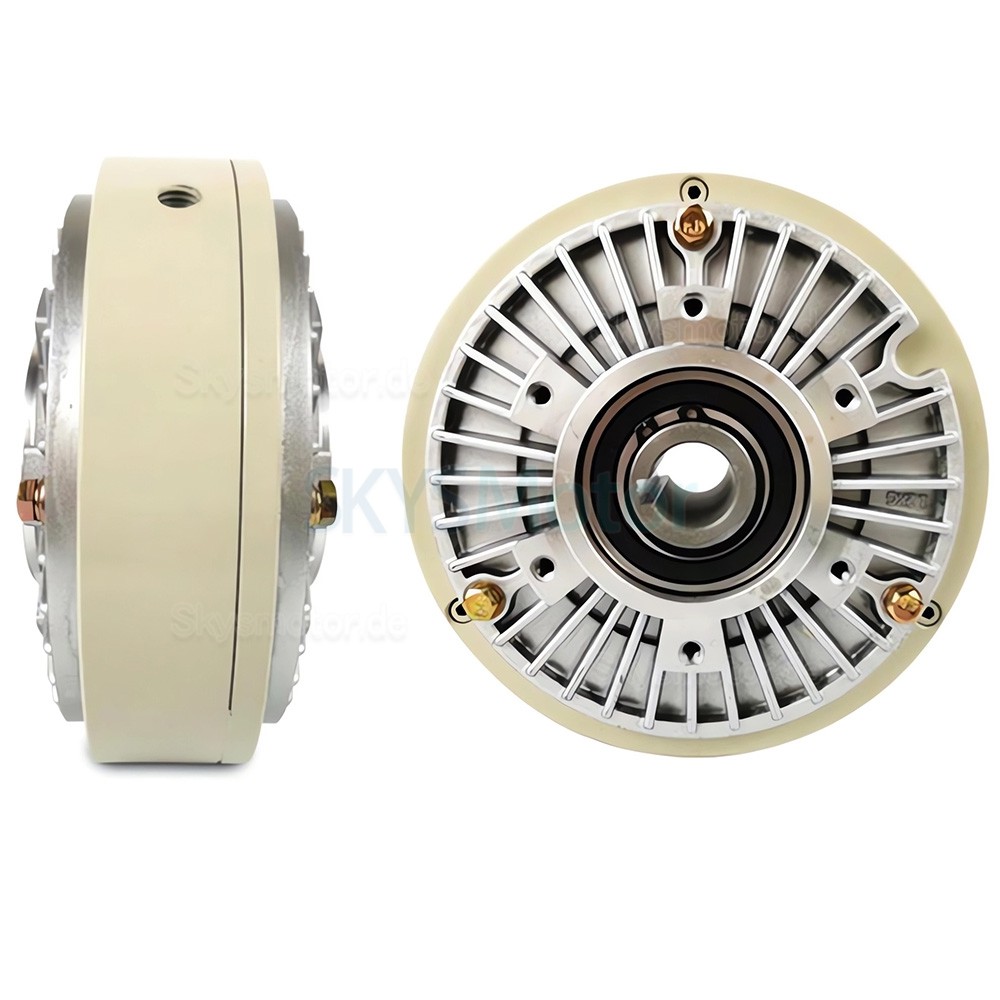 FK-D-Serie Hohlwellen Magnetpulverbremsensatz mit manuellem magnetischer Pulverspannungsregler SJ-180A