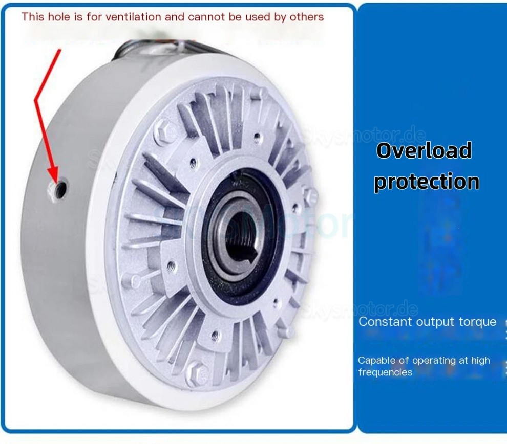 FZ-K Serie Hohlwellen Magnetpulverbremse (Magnetpulver Bremse), 6-200 Nm 24 V FZ-K Serie Hohlwellen Magnetpulverbremse (Magnetpulver Bremse), 6-200 Nm 24 V