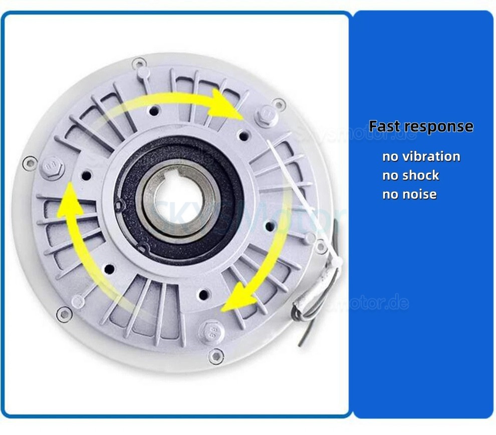 FK-D-Serie Hohlwellen Magnetpulverbremsensatz mit manuellem magnetischer Pulverspannungsregler SJ-180A