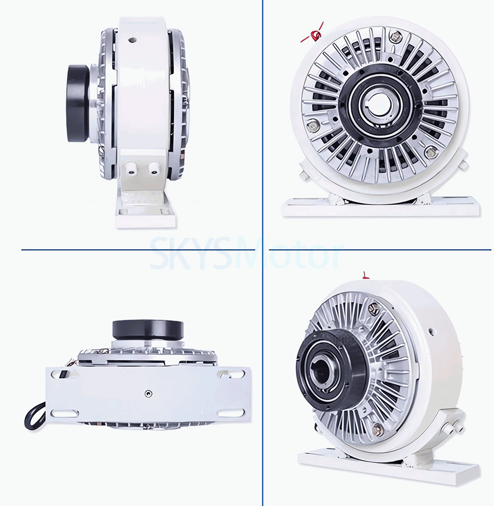 FZ-K-C Serie Hohlwellen Magnetpulverkupplung, 6&ndash;50 Nm, 24VDC