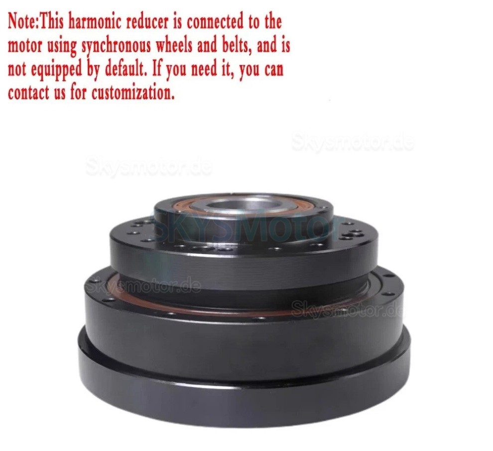 ZXK-Serie hohltyp spannungswellengetriebe, übersetzungsverhältnis 30:1/50:1/80:1/100:1/120:1/160:1, 30 bogensekunden ZXK-Serie hohltyp spannungswellengetriebe, übersetzungsverhältnis 30:1/50:1/80:1/100:1/120:1/160:1, 30 bogensekunden