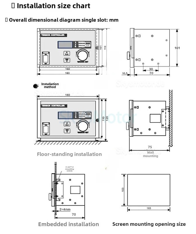 Manueller Magnetpulver Spannungsregler KTC800A 0-24V 4A für Magnetpulverbremse/Magnetpulverkupplung Manueller Magnetpulver Spannungsregler KTC800A 0-24V 4A für Magnetpulverbremse/Magnetpulverkupplung