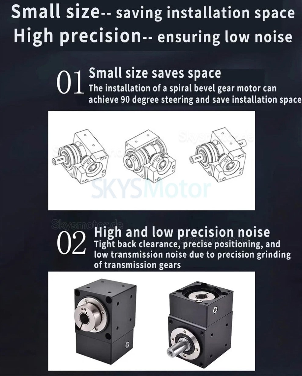 Nema 17 winkelgetriebe 90 grad, 90°-Kommutator, Übersetzung 2:1/3:1/5:1 für Nema 17 Schrittmotor Nema 17 winkelgetriebe 90 grad, 90°-Kommutator, Übersetzung 2:1/3:1/5:1 für Nema 17 Schrittmotor
