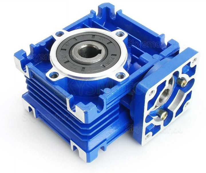 NMRV030 Schneckengetriebe Untersetzung 10:1 15:1 20:1 25:1 30:1 40:1 für Nema23 Schrittmotor / Servomotor