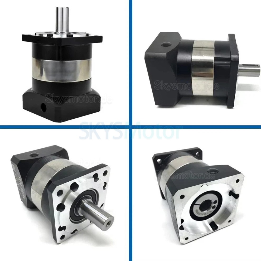 PLF090-Serie Planetengetriebe Nema 34, Übersetzung 3:1 – 100:1 für NEAM34-Schrittmotoren, 80-mm-Servomotoren, 750 W PLF090-Serie Planetengetriebe Nema 34, Übersetzung 3:1 – 100:1 für NEAM34-Schrittmotoren, 80-mm-Servomotoren, 750 W