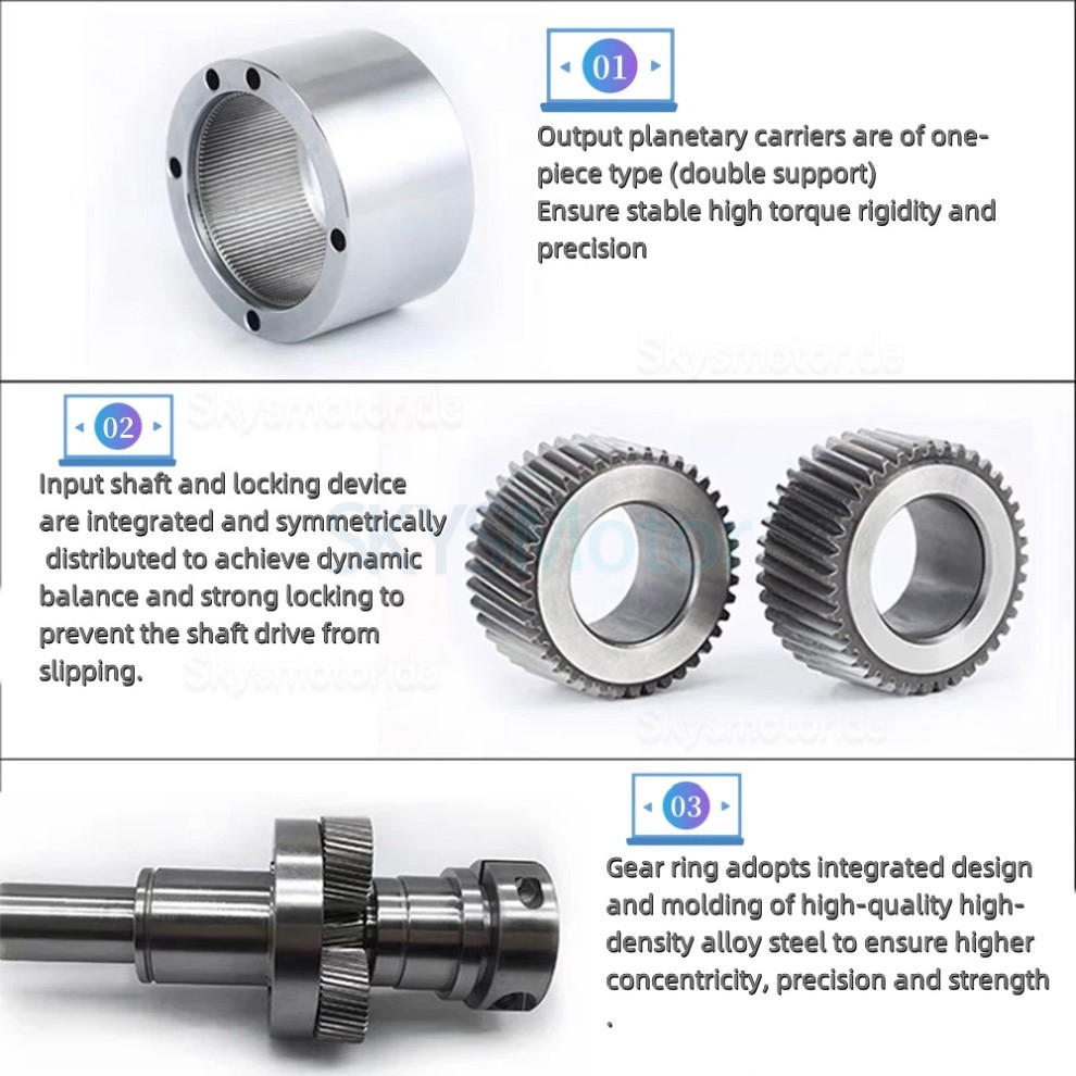 PLF090-Serie Planetengetriebe Nema 34, Übersetzung 3:1 – 100:1 für NEAM34-Schrittmotoren, 80-mm-Servomotoren, 750 W PLF090-Serie Planetengetriebe Nema 34, Übersetzung 3:1 – 100:1 für NEAM34-Schrittmotoren, 80-mm-Servomotoren, 750 W