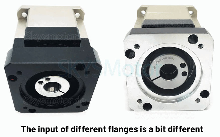 PLG060 Serie Schrägverzahntes Planetengetriebe, Eingangswelle 6,35/8/11/14 mm für Nema23 Schrittmotor/Nema 24 Schrittmotor