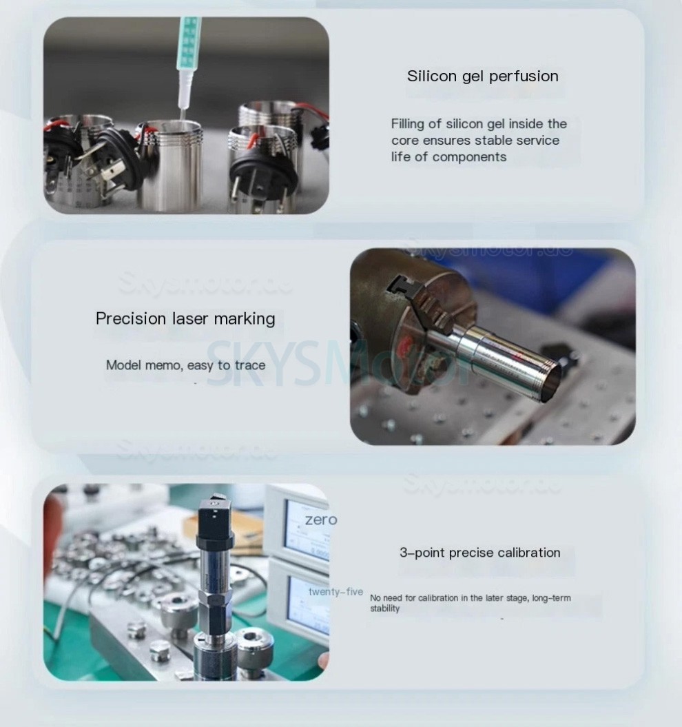 Industrieller Hydraulik Drucksensor PT-719 Drucktransmitter 0-10V 4-20mA IP65 Industrieller Hydraulik Drucksensor PT-719 Drucktransmitter 0-10V 4-20mA IP65