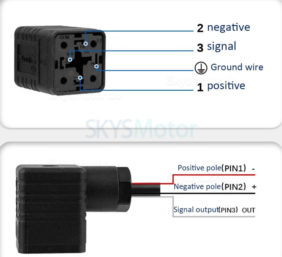 Industrieller Hydraulik Drucksensor PT-719 Drucktransmitter 0-10V 4-20mA IP65 Industrieller Hydraulik Drucksensor PT-719 Drucktransmitter 0-10V 4-20mA IP65