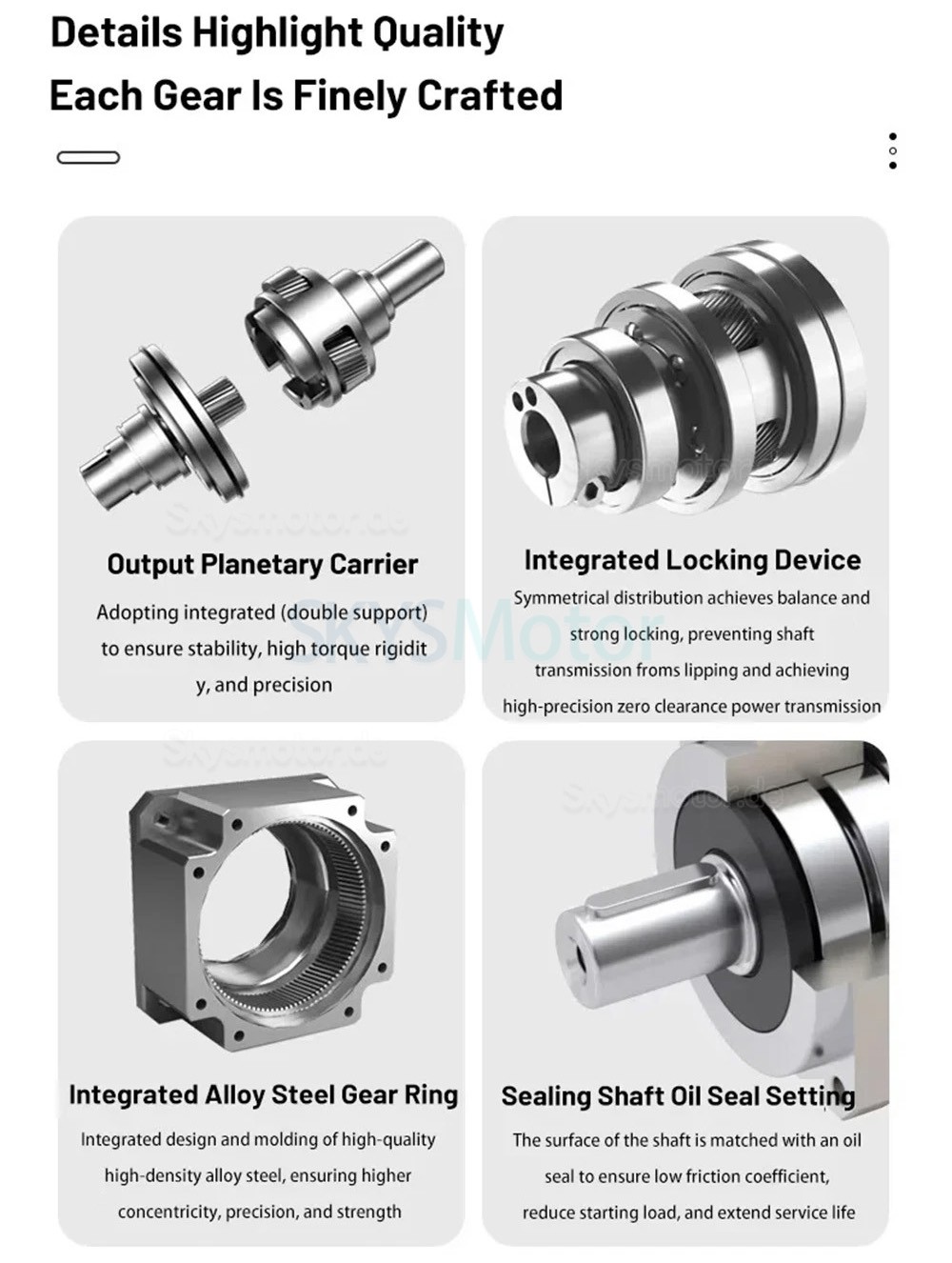 PVE060 Serie Nema 23 Winkelplanetengetriebe &Uuml;bersetzung 3:1 - 100:1 Passend f&uuml;r Nema 23 Schrittmotor/60mm Servomotor