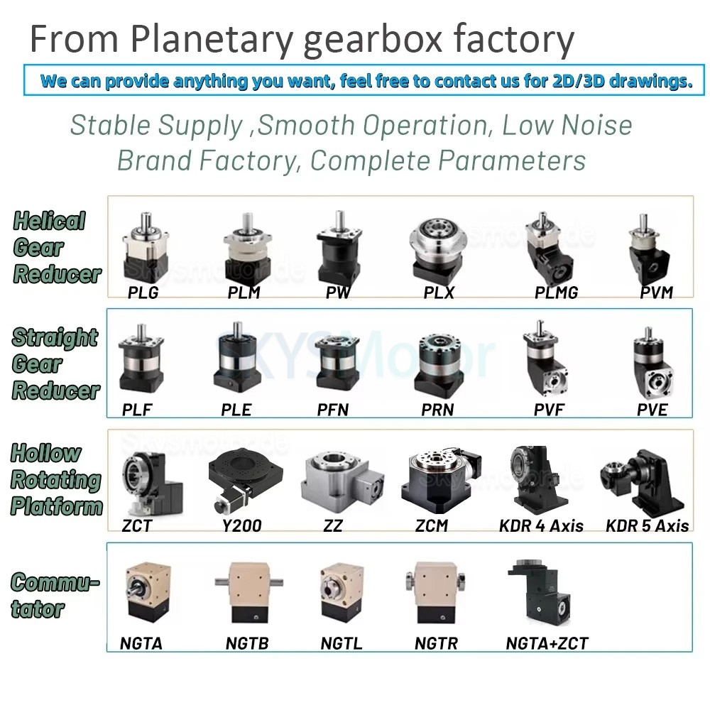 PVE060 Serie Nema 23 Winkelplanetengetriebe &Uuml;bersetzung 3:1 - 100:1 Passend f&uuml;r Nema 23 Schrittmotor/60mm Servomotor