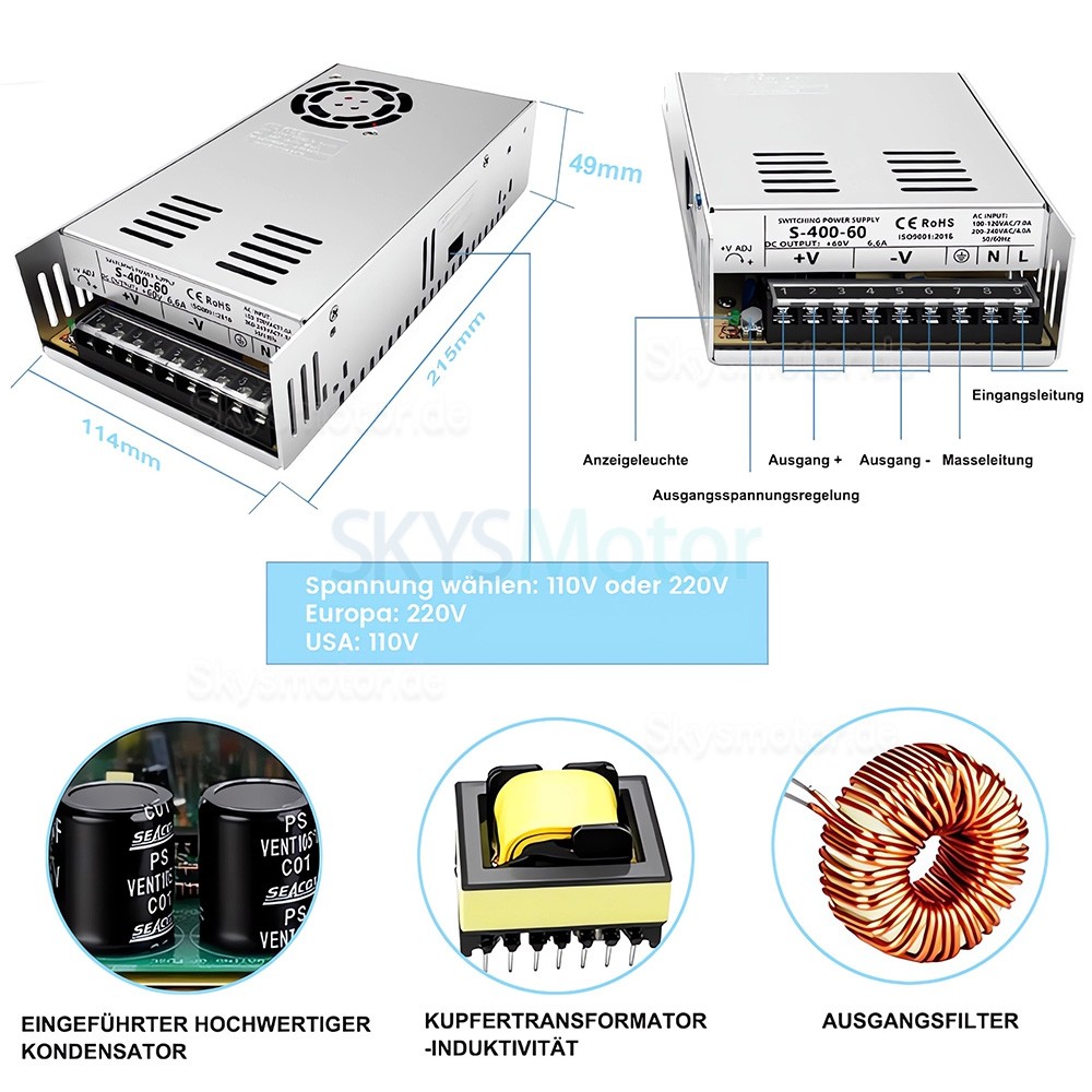 NEMA 34 Closed Loop Schrittmotor Kit 86HB250 + HBS86H mit Closed Loop Schrittmotor + Schrittmotor NEMA 34 Closed Loop Schrittmotor Kit 86HB250 + HBS86H mit Closed Loop Schrittmotor + Schrittmotor