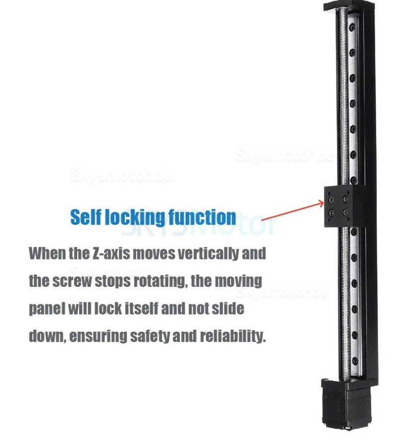 Mini Lineartisch Motorisiert OSP001601, 1 mm Teilung, 0,07 Nm Hub, 75 mm, mit Nema-11-Schrittmotor