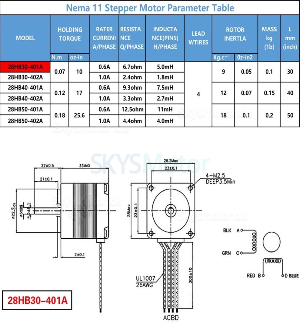 Mini Motorisierter Lineartisch OSP001602 CNC Schlitten mit Neme 11 Schrittmotor & TB6600 Treiberkit