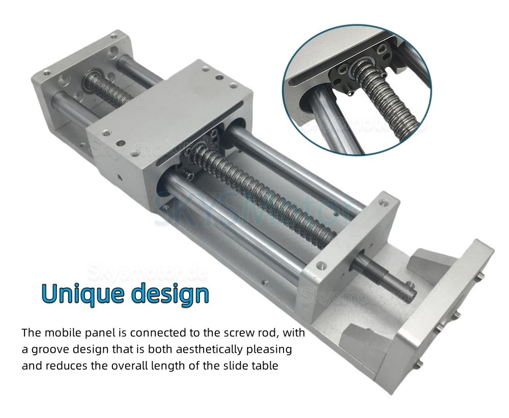 Linearführung OSP001612 CNC Schlitten für Nema 23/34 Schrittmotor Linearführung OSP001612 CNC Schlitten für Nema 23/34 Schrittmotor