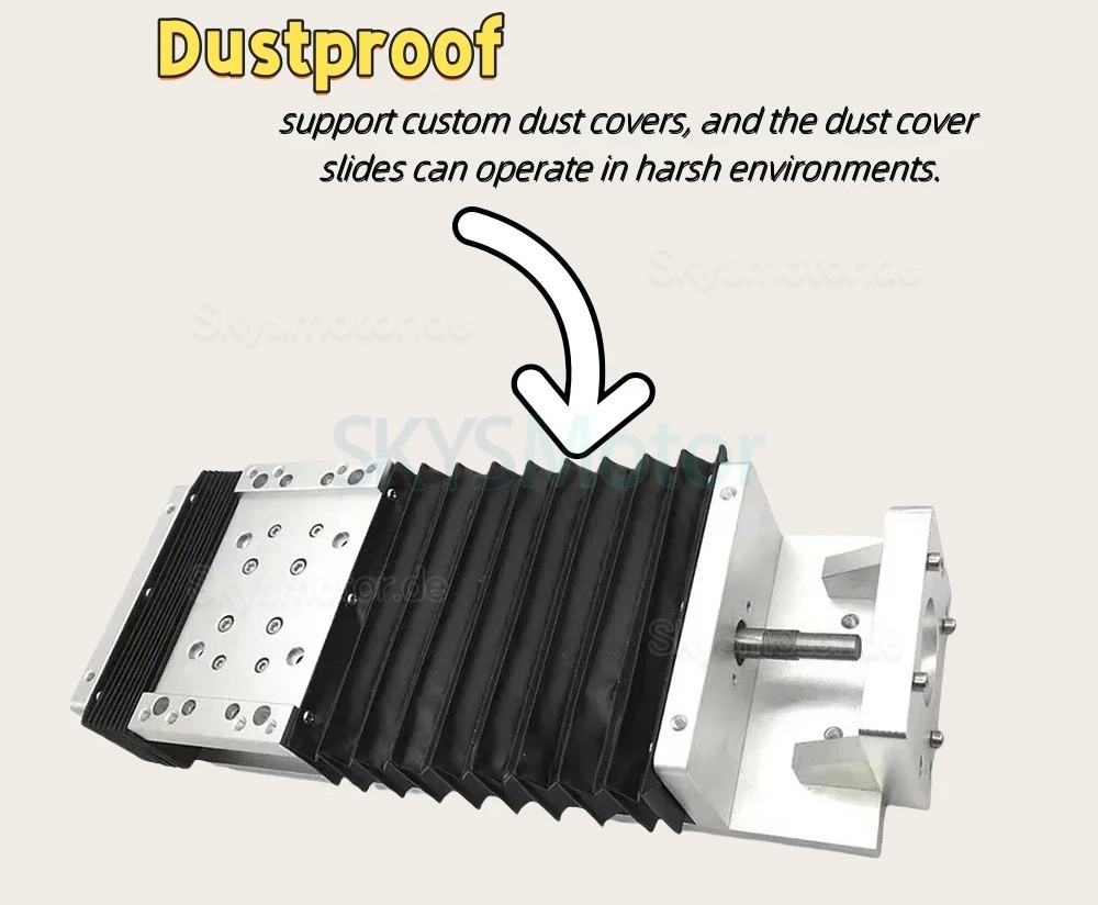 Linearführung OSP001612 CNC Schlitten für Nema 23/34 Schrittmotor Linearführung OSP001612 CNC Schlitten für Nema 23/34 Schrittmotor