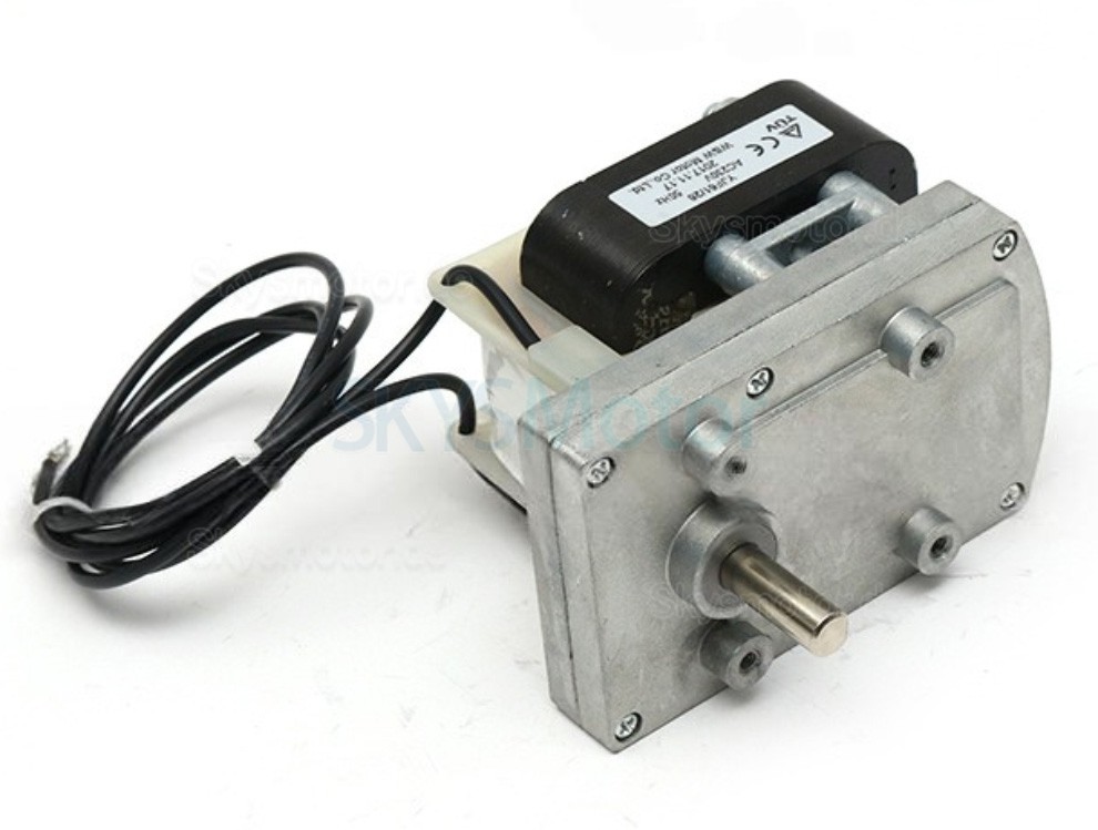 Spaltpol Getriebemotor TT-YJ61 AC 110/220V mit &Uuml;bersetzung 36:1 - 1161:1 Stirnradgetriebe