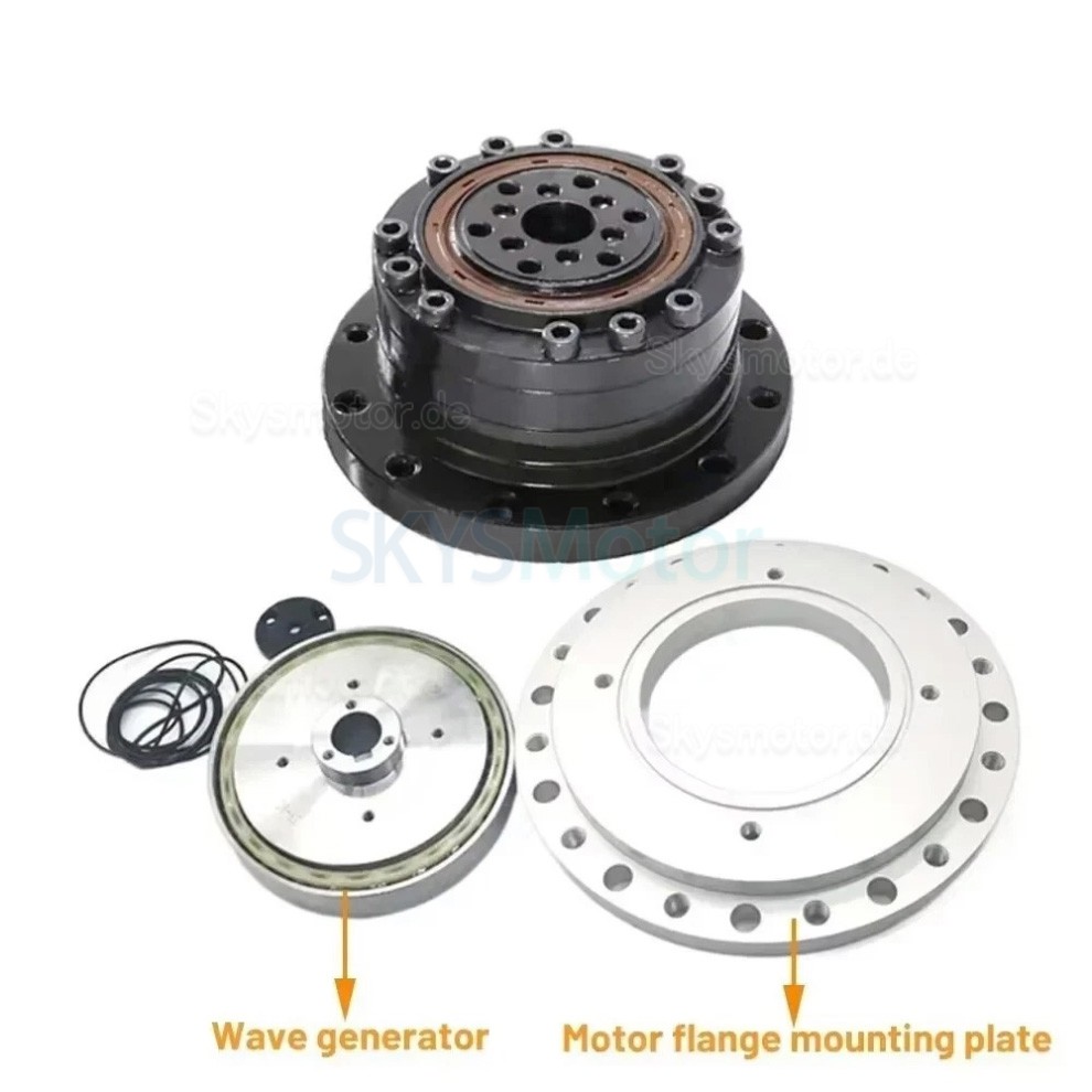 ZXS-Serie wellgetriebe (cup-type), übersetzungsverhältnis 30:1/50:1/80:1/100:1/120:1, 30 bogensekunden ZXS-Serie wellgetriebe (cup-type), übersetzungsverhältnis 30:1/50:1/80:1/100:1/120:1, 30 bogensekunden