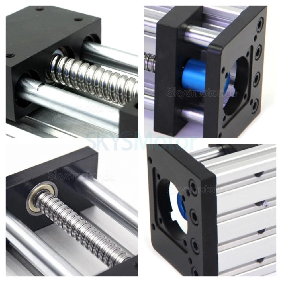 Motorisierter CNC Linearschlitten OSP001604 mit NEMA23 57-mm-Schrittmotor und 1605-Bewegungsmodul Motorisierter CNC Linearschlitten OSP001604 mit NEMA23 57-mm-Schrittmotor und 1605-Bewegungsmodul