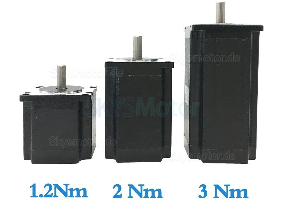 Nema 23 Schrittmotor 57HS56/80/11230A4 1,8&deg; 4-adrig 1,2 Nm/2 Nm/3 Nm f&uuml;r 3D-Druck/CNC-Fr&auml;sen